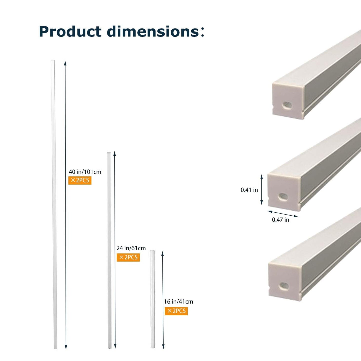 ATA LED Recessed Lighting Kit for Wall Panels - 6pcs Self-Adhesive Wall LED Lights for Interior Wall Decor, 3000k Touching Switch Light for Wood Slat Wall Panels (Touch Sensor Switch)