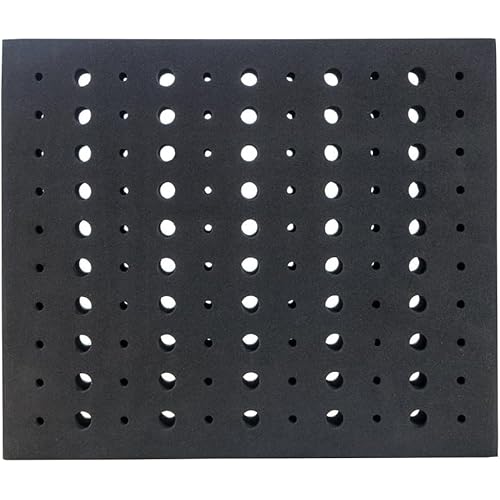 POWERTEC Router Bit Tray Organizer - Holds 110 Bits Each Tray | 50 1/2" and 60 1/4" Shank Router Bit Holder for Tool Box and Drawer Storage Solution, 2PK (71046-P2)