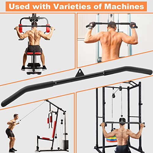 39.37 Inch LAT Pulldown Bar Attachment for Cable Machines