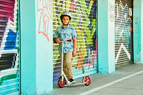 Kick Scooter for Kids 8+ - Razor A5 Lux with 8" Wheels - Blue