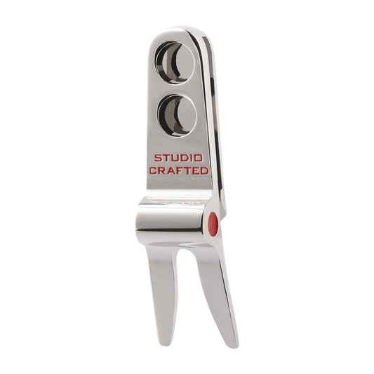 STUDIO CRAFTED Golf Divot Tool - Features Stylish Design, Causes Less Damage to Greens (Cherry Bombs)