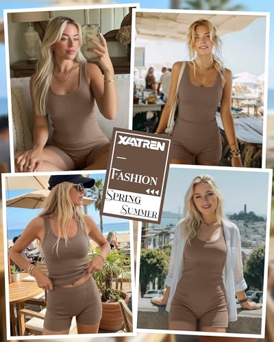 Women’s 2 Piece Cotton Workout Set - Comfortable & Stylish