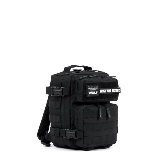 WOLFpak 9L Mini Backpack 1000D Compact Gym EDC Bag (Alpha Black)