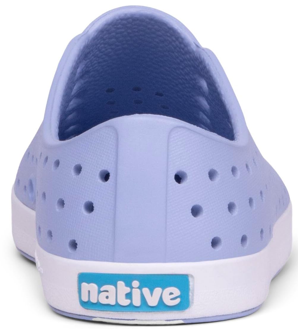 Native Shoes Unisex-Kids Jefferson Sneakers, Future Purple/Shell White, 7 Toddler