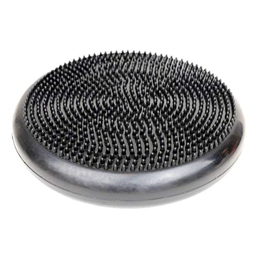 CanDo Inflatable Balance Disc 23.6" Diameter Black for Seat & Exercise