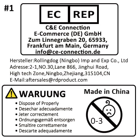ROLLINGDOG Paint Pad Set - 6PC Corner Painting Tool Trim Paint Edger Tool with Replacement for Walls,Detail Painting,Trim