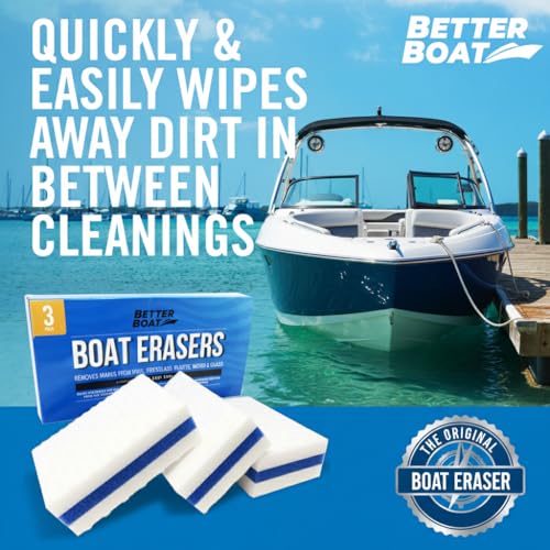 Original Boat Erasers – Heavy-Duty Cleaning Sponge for Scuff Marks