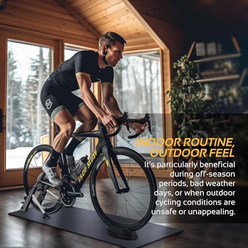 Indoor Bike Trainer Front Wheel Riser Block - 1.5" Elevation
