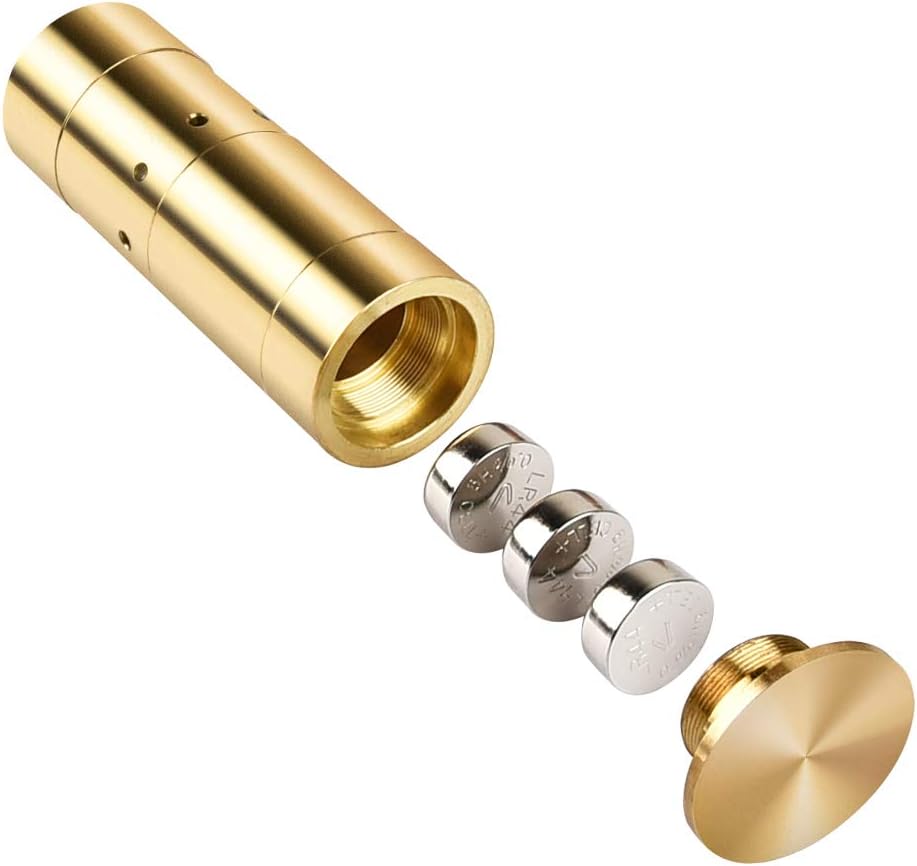 MidTen Bore Sight Laser | .45 ACP & 20-Gauge Red Dot Boresighter with Extra Batteries