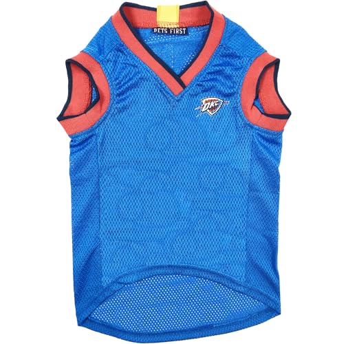 Oklahoma City Thunder Dog Jersey - Large Basketball Tank Top