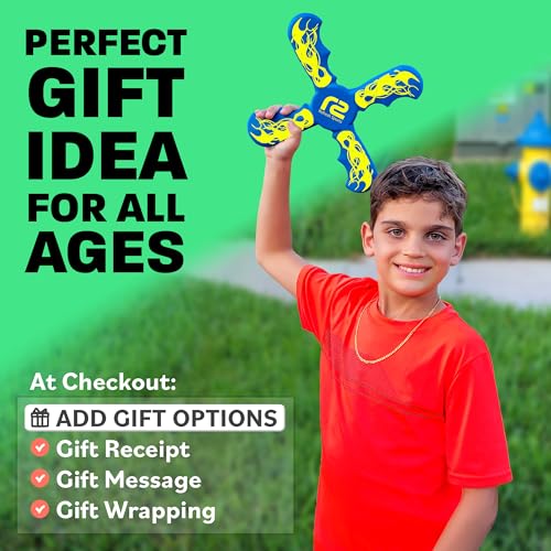Durable EVA Foam Boomerang - Safe Outdoor Fun Toy for Kids