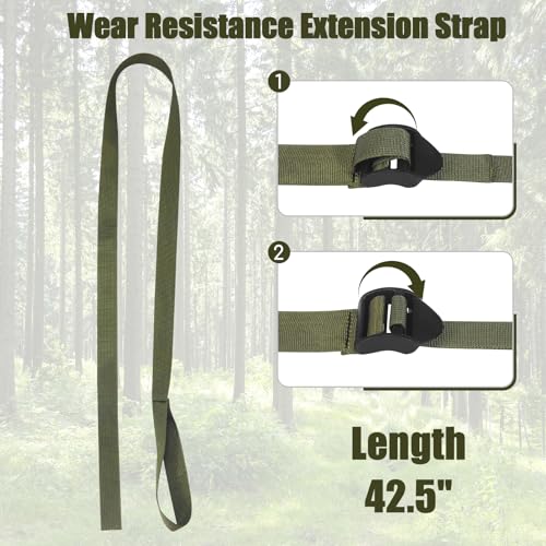 Universal Tree Stand Straps for Climbing Tree Stands & Hunting Equipment
