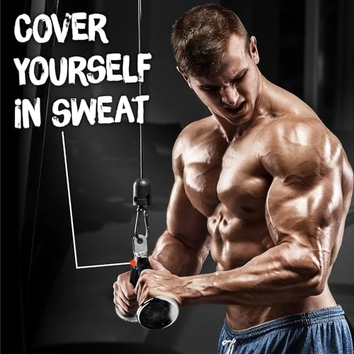 V Bar Cable Machine Attachment for Tricep & Lat Workouts