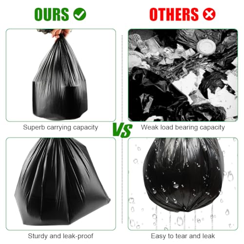 Portable Toilet Bags - 60 PCS (3 Rolls) Thickened Waste Bags