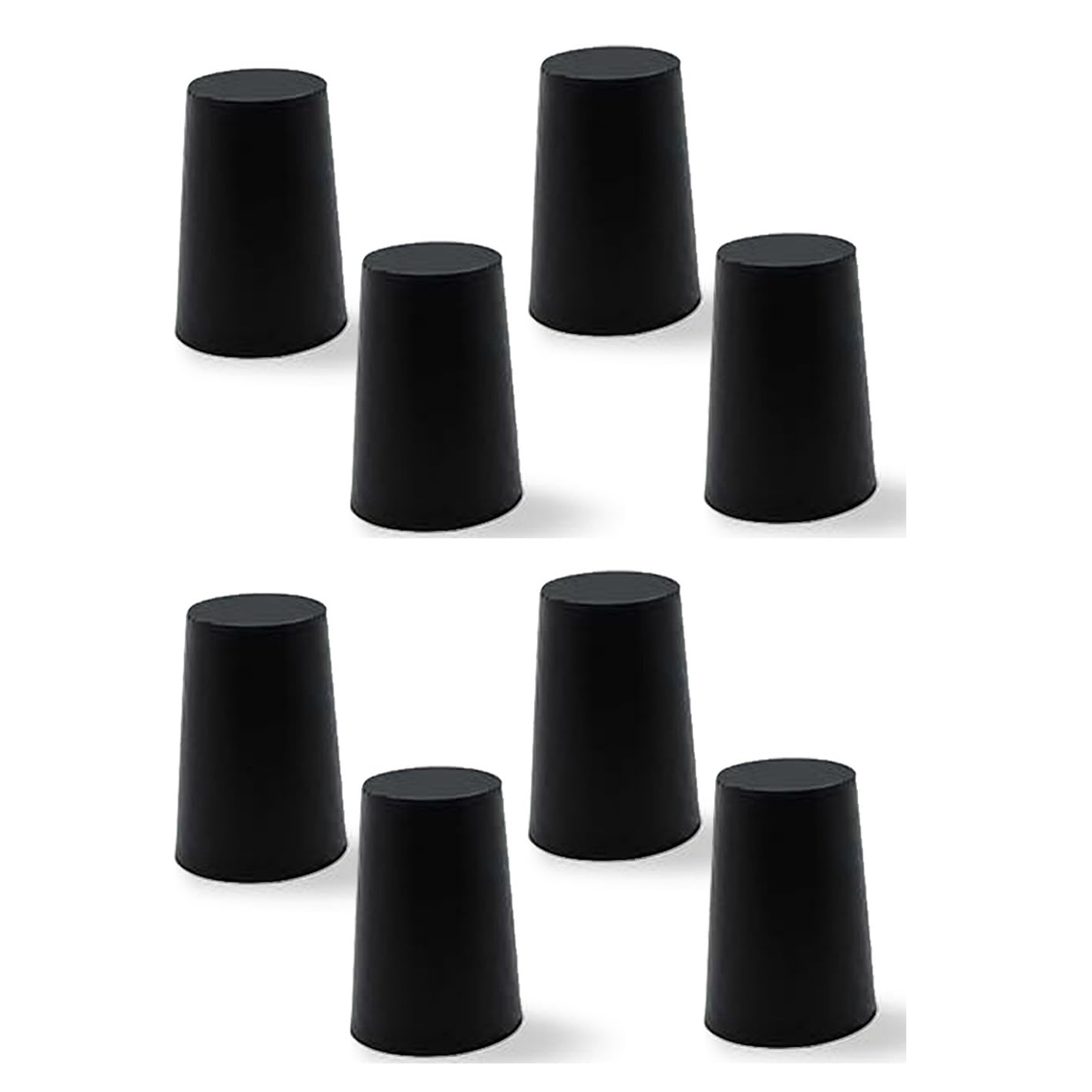 Silicone filter cartridge plugs are compatible with Berkey® water filters - leak-proof replacement plugs, compatible with all Berkey® models, easy to install - 8-piece set of sealing plugs