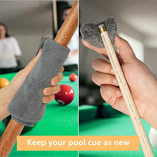Billiard Table Brush Set - 6-Piece Pool Table Cleaning Kit