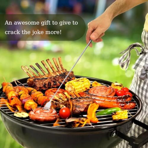 Haosie Extendable Prank Fork 22–64 cm, Telescopic 4 Pcs Set