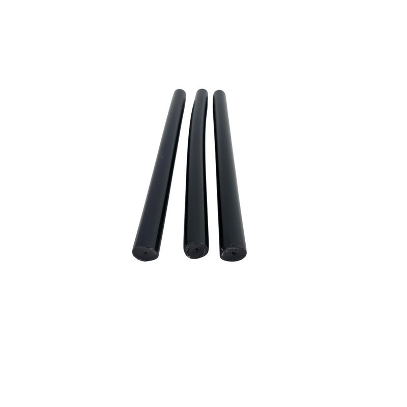 P-Tex Ski Repair Sticks – 3 Black 11mm Replacement P-Tex Rods for Skimender RP350 & RP360 Base Repair Guns – Ski & Snowboard Base Repair Kit (11.5mm x 190mm)