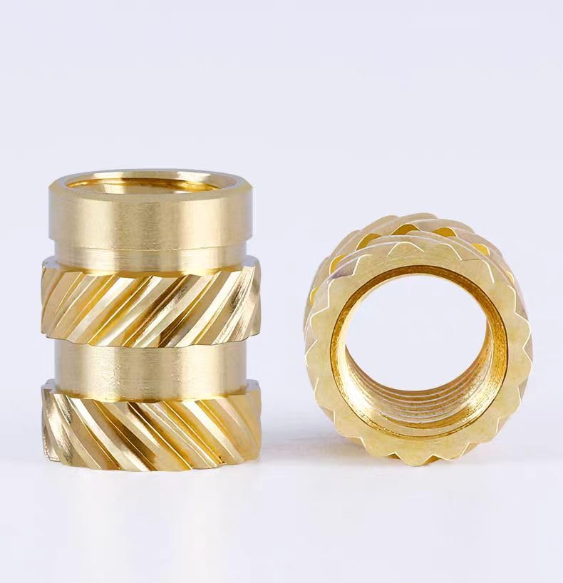 380Pcs JSIERLUOV Threaded Inserts Assortment Kit M2 M2.5 M3 M4 M5 for 3D Printing Components Plastic molding, Metric Brass Knurled Nuts Insert by Heat into Plastic Parts