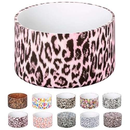 Silicone Boot Sleeve for Stanley Tumblers - Pink Leopard