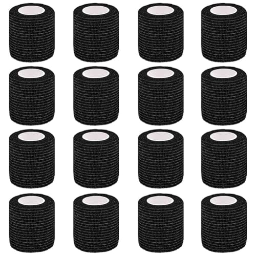 Self-Adhesive Bandage Wrap 2 Inch x 5 Yards – 16 Pack Veterinary/General Use