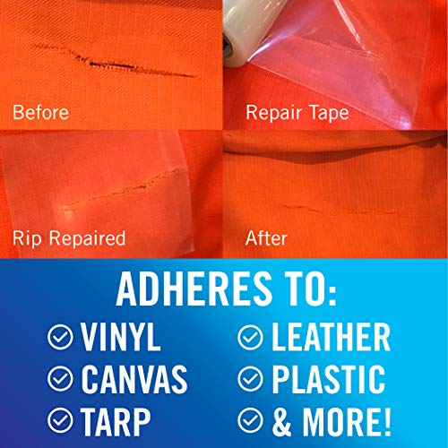 Heavy Duty Waterproof Repair Tape for Fabric & Vinyl - 30ft x 3in
