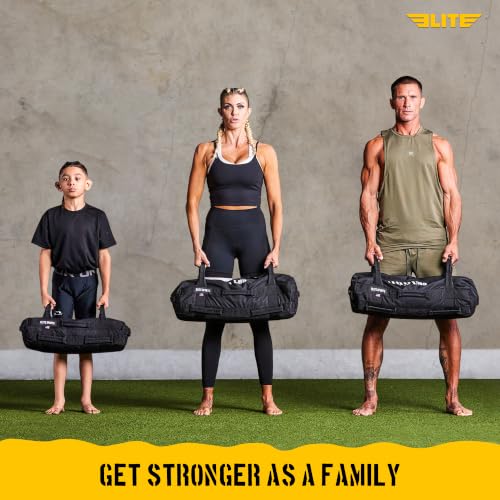 Workout Sandbag for Core Muscle Training - Black / 25 to 50 lbs