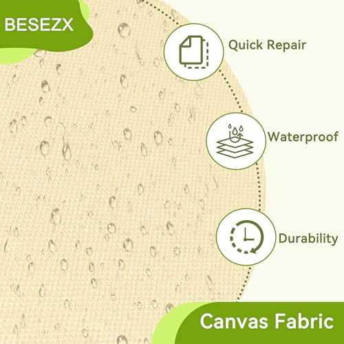 Waterproof Canvas Repair Tape - Self-Adhesive Fabric Patch, 3x79