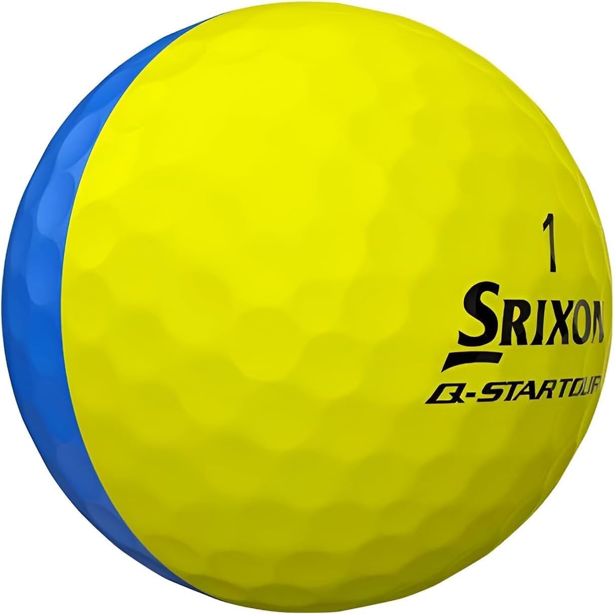 Srixon Q-Star Tour Divide Golf Balls - Enhanced Visibility & Performance | 2-Pack