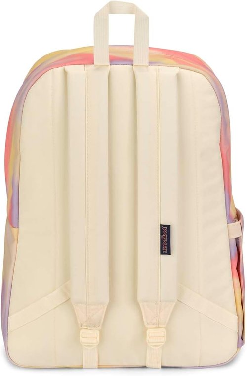 JanSport SuperBreak Plus Backpack - Spacious Daypack with Padded 15-Inch Laptop Sleeve & Bottle Pocket | Blurred Wash