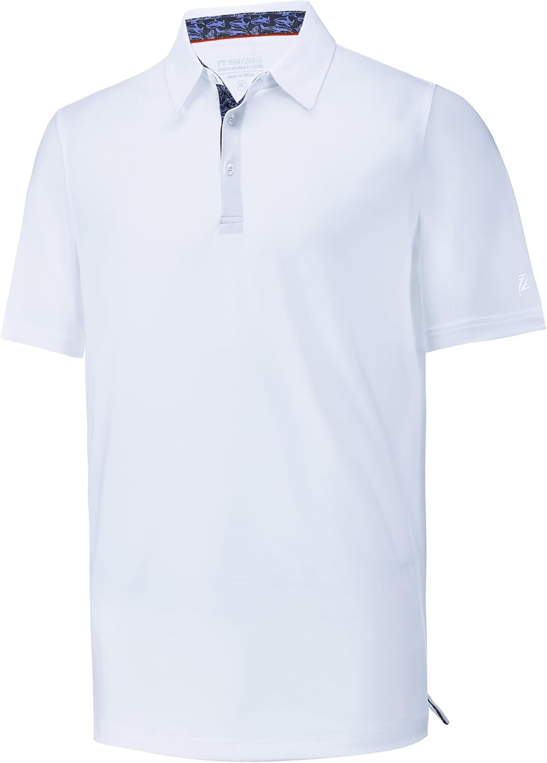 Skiennix Men's Polo Shirt - Short Sleeve Casual Dry Fit Golf Shirt | Stylish Solid Colors