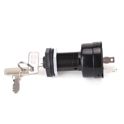 10L0L Golf Cart Starter Ignition Key Switch for Club Car Precedent Ignition Switch Electric 2004+ 2 Terminal 1025086-01 102508601