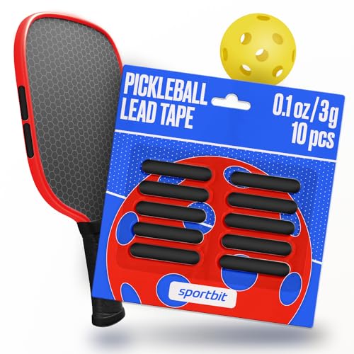 Pickleball Paddle Lead Tape - 3g Weighted Bars with 3M Adhesive