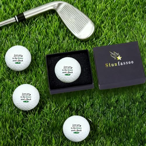Funny Golf Ball - Love You to the Green and Back Gift