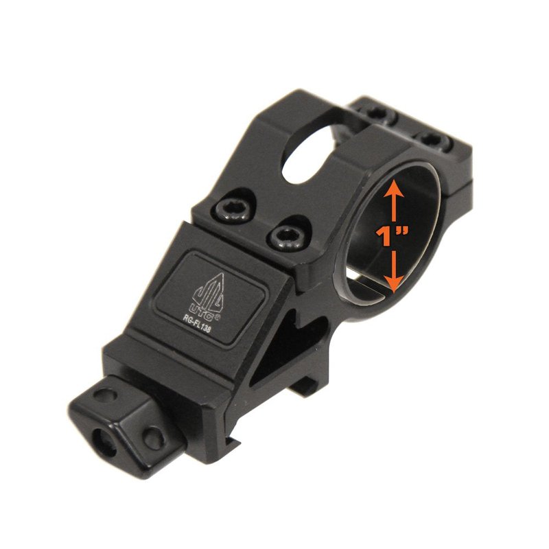 UTG Angled Offset Low Profile Ring Mount for Light Devices