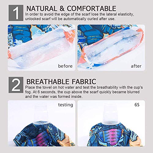 Blackout Mexico Flag Neck Gaiter - Multi-Use Face Scarf & Bandana