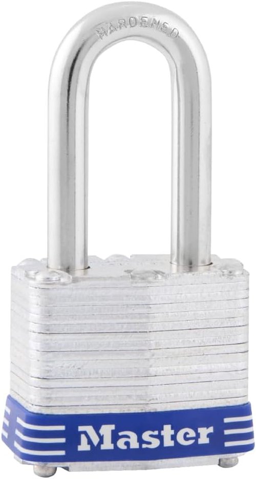 Master Lock Outdoor Padlock - Durable Security with Key - 1 Pack for Reliable Protection