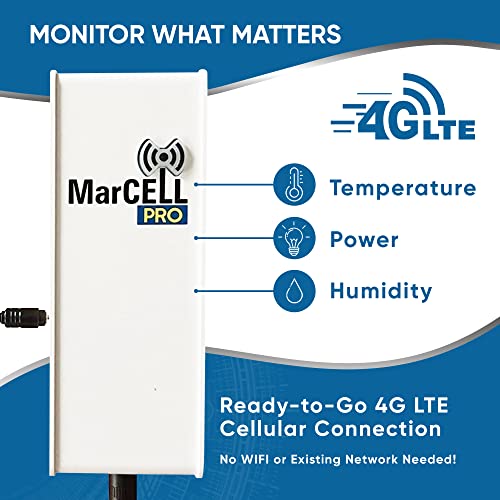 Remote Temperature and Humidity Monitor - 4G Verizon Connection