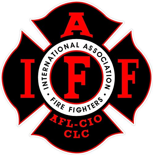 Firefighter Vinyl Decal Sticker for Car Bumper & Window - 4"