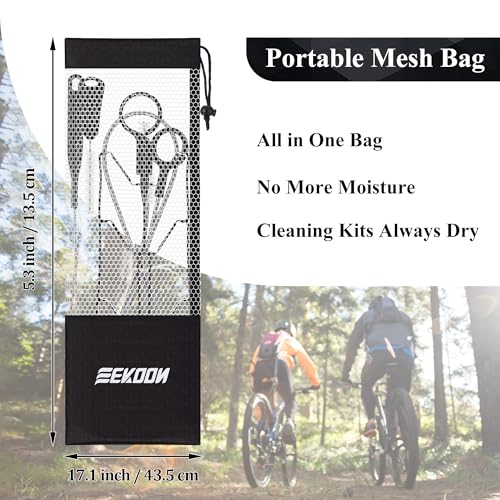 Feekoon Black Hydration Bladder Cleaning Kit 4 Pack - Outdoor Water Reservoir Maintenance