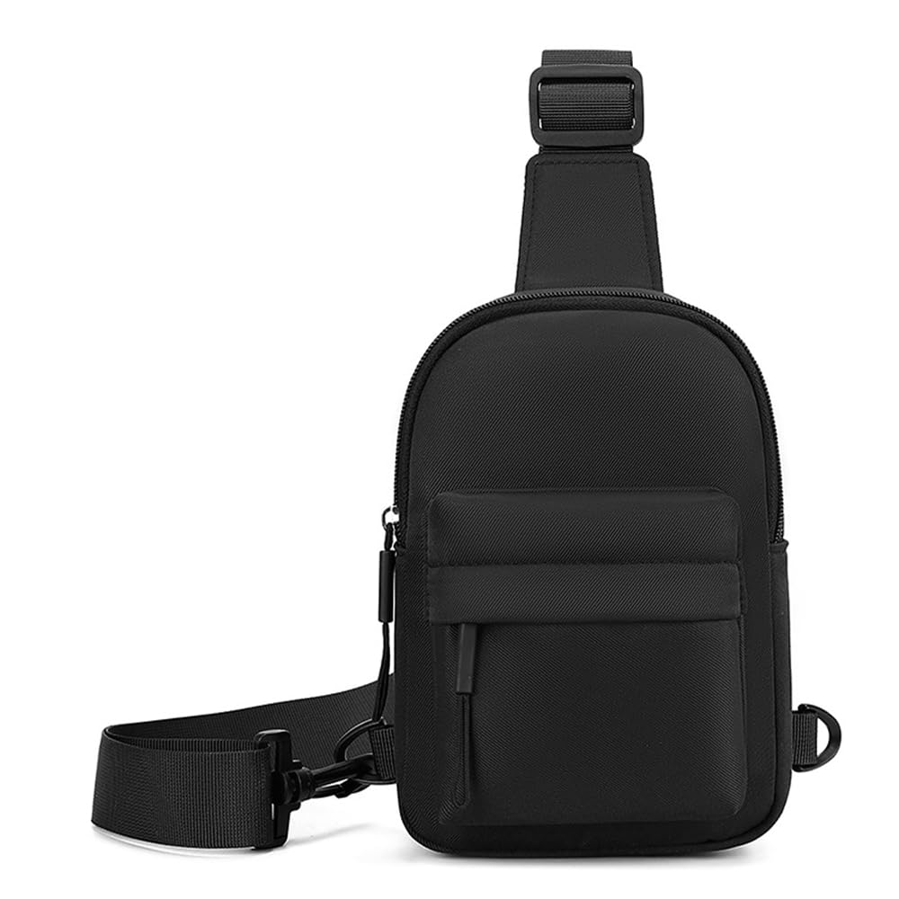 JIMYAO Mini Sling Bag for Men/Women, Waterproof Utility Crossbody Backpack Chest Bag for Travel Sports Running Hiking (Green)