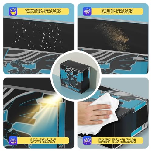 Botyboty 1 Pack Acrylic ETB Protector Case for Elite Trainer Boxes, Magnetic 5mm Thick Display