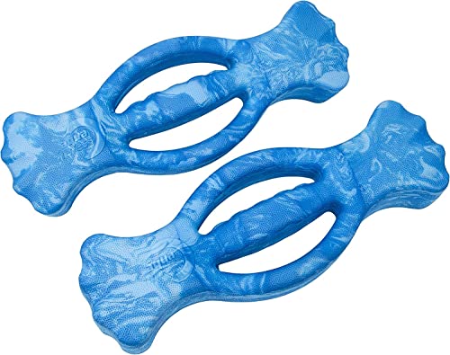 Aqua Water Fitness Body Sculpt Ergo Dumbbells - Light Blue