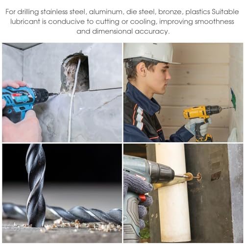 8-40 UNStraight Flute Thread Tap and 3.5mm Twist Drill Bit Set, Metric Titanium Plated 6542 High Speed Steel Machine Screw Thread Tap Threading Drilling Tool