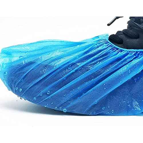 QIANSOU 1000 Pcs Shoe Covers Disposable Durable Waterproof Boot Covers