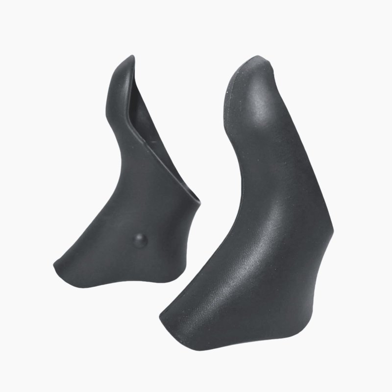JMFahrrad Bicycle Brake Lever Hoods Cover Compatible with Shi Mano ST-5600, ST-5601, ST-6600 Models Shift Protector Hoods,Silicone Rubber,Black,1 Pair
