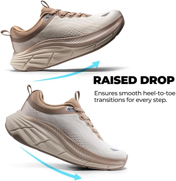 NORTIV 8 Women's Walking Shoes - Comfortable Cushion Sneakers for Gym & Sports | Breathable Non-Slip Design