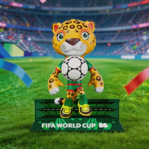 FIFA World Cup Mascot Set - 3-Inch Football Figures (Maple, Zayu, Clutch)