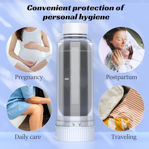 VITCOCO Portable Travel Bidet - Rechargeable Waterproof Sprayer, Black