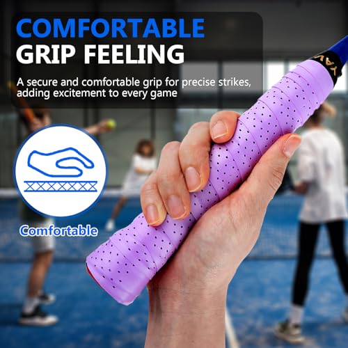6 Pcs Tennis Pickleball Overgrip - Anti-Slip, Breathable Grip Tape
